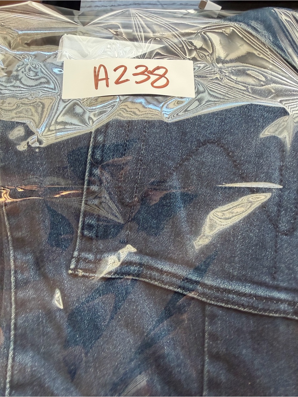 Show Me Your MuMu Everhart Denim Stretch Jumpsuit Size Large New With Tags - Picture 15 of 16
